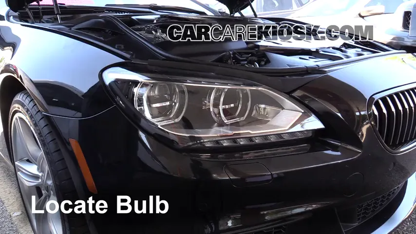 2014 BMW 650i xDrive Gran Coupe 4.4L V8 Turbo Lights Parking Light (replace bulb)